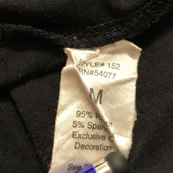 CAbi black with gold sequin top, size medium - Picture 7 of 7